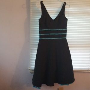 Cute Black & Blue Dress